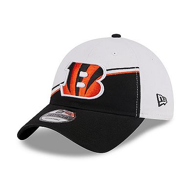 Youth New Era White/Black Cincinnati Bengals 2023 Sideline 9TWENTY ...