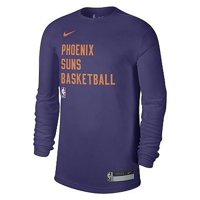 Unisex Nike Purple Phoenix Suns 2023/24 Legend On-Court Practice Long Sleeve T-Shirt