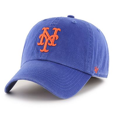 Men's '47 Royal New York Mets Franchise Logo Fitted Hat