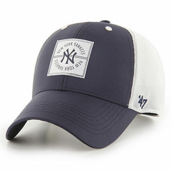 Men's '47 Navy New York Yankees Disburse MVP Trucker Adjustable Hat