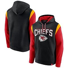 Women's Fanatics Branded Red/Gold Kansas City Chiefs Lock It Down Pullover  Hoodie