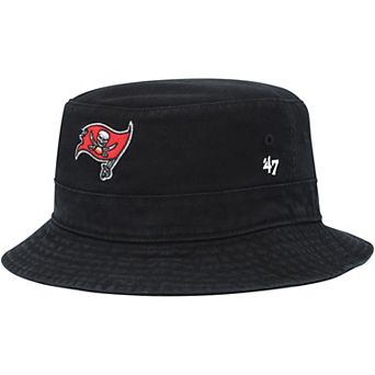 Men's '47 Black Tampa Bay Buccaneers Primary Bucket Hat