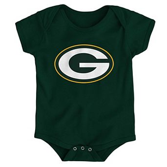 Newborn & Infant Green Green Bay Packers Team Logo Bodysuit
