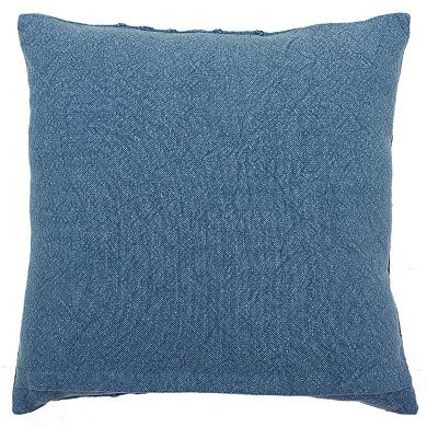 Sonoma Goods For Life Floral Enzyme Wash 18" x 18" Throw Pillow