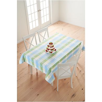 Celebrate Together Easter Plaid Jacquard Tablecloth