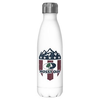 Mossy Oak USA Flag Shield 17-oz. Stainless Steel Water Bottle