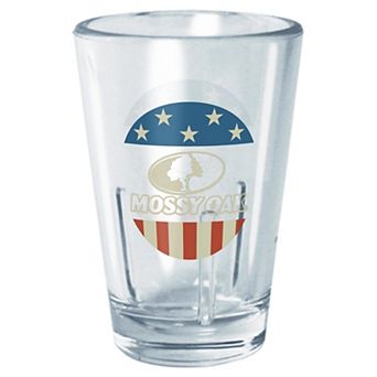 Mossy Oak Americana Round Badge 2-oz. Tritan Shot Glass