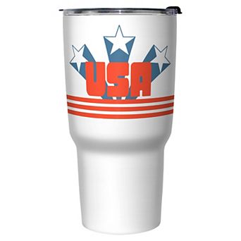 USA Stars And Stripes 27 oz. Stainless Steel Travel Mug