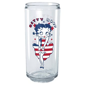 Betty Boop USA Flag Print Dress 16-oz. Tritan Cup