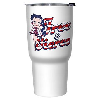 Betty Boop Free & Fierce 27-oz. Stainless Steel Travel Mug