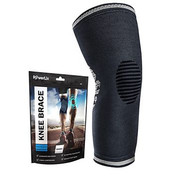 POWERLIX Compression Knee Sleeve for Men & Women, Medical Knee Brace for Recovery