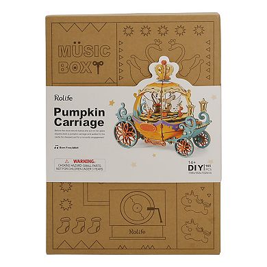 DIY 3D Music Box Puzzle - Moving Flavor - 163pcs