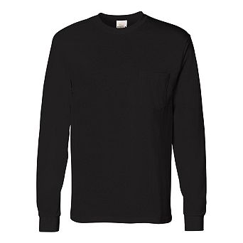 Authentic Long Sleeve Pocket T-Shirt