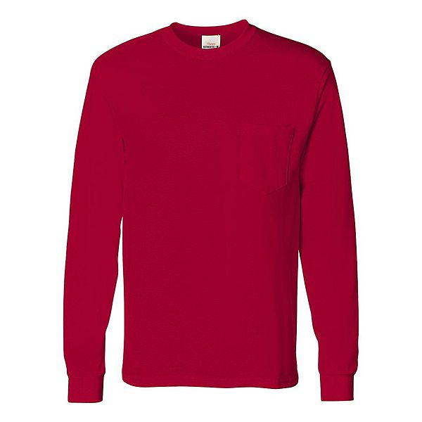Authentic Long Sleeve Pocket T-Shirt