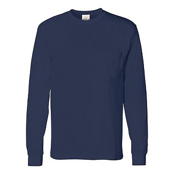 Authentic Long Sleeve Pocket T-Shirt