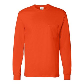 Authentic Long Sleeve Pocket T-Shirt