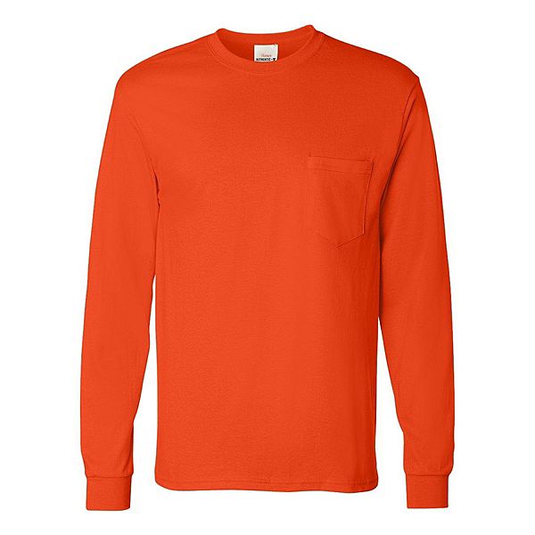 Authentic Long Sleeve Pocket T-Shirt