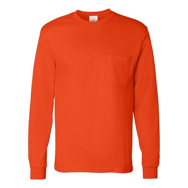 Authentic Long Sleeve Pocket T-Shirt