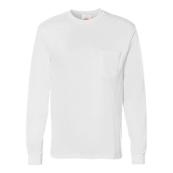 Authentic Long Sleeve Pocket T-Shirt