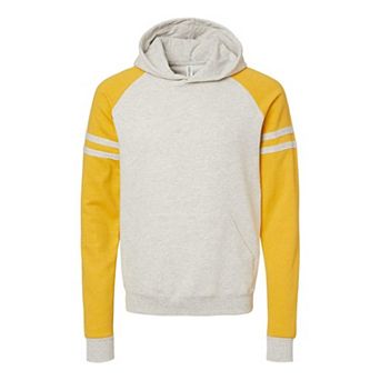 Jerzees Nublend Varsity Colorblocked Raglan Hooded Sweatshirt