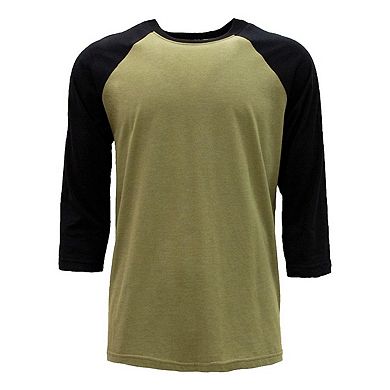 Next Level Unisex CVC Three-Quarter Sleeve Raglan T-Shirt