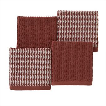 SKL Home Longborough Jacquard 4 pc Washcloth Set