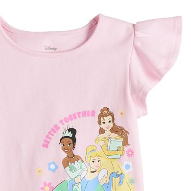 Disney Princesses Baby & Toddler Girl Adaptive Double Layer Tee by Jumping Beans®