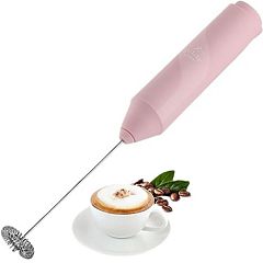 Zulay Kitchen Milk Boss Electric Milk Frother Foam Maker (Batteries  Included) - Rose Pink 