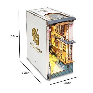 DIY 3D Book Nook Kit - Sunshine Town 246 Pcs