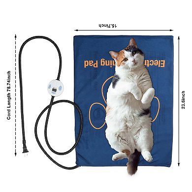 Pet Electric Heating Pad Waterproof with Chew Resistant Cord