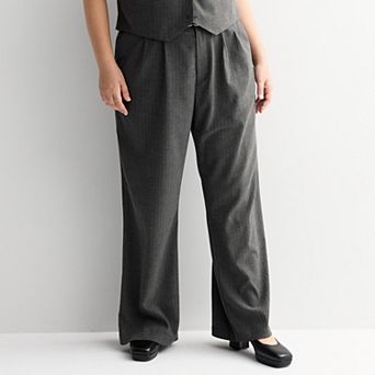 Juniors' Plus Size SO® Wide Leg Trousers