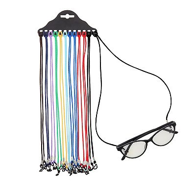 12 Pieces Set Glasses String Nylon Spectacle Cords for Adults 24.40 Inches