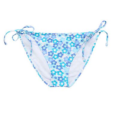 Faux Tortoise Hipster Swim Bottom in Fatigue Green Crinkle by Helen Jon main image 1
