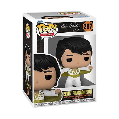 Funko Pop! Rocks Elvis Presley Pharaoh Suit #287