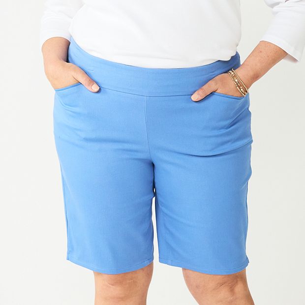 Kohls plus discount size bermuda shorts