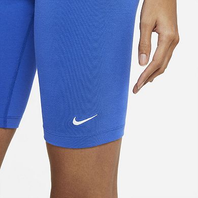 womens black nike bike shorts