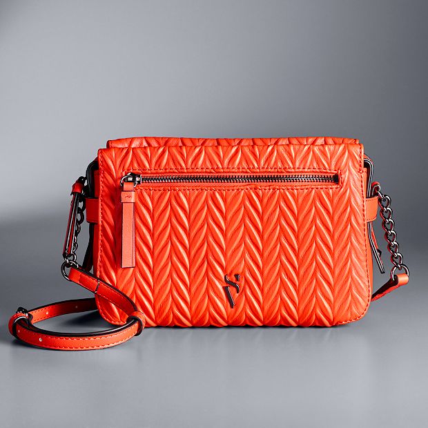 Kohls Simply Vera Vera Wang Signature Crossbody Bag