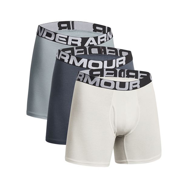 Men's Under Armour 3-pack Charged Cotton® Stretch 6-inch Boxerjock® Boxer  Briefs