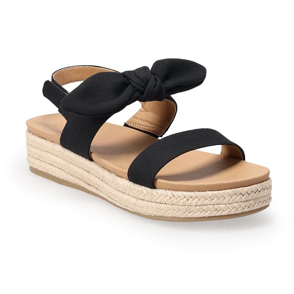 Lauren conrad black online sandals