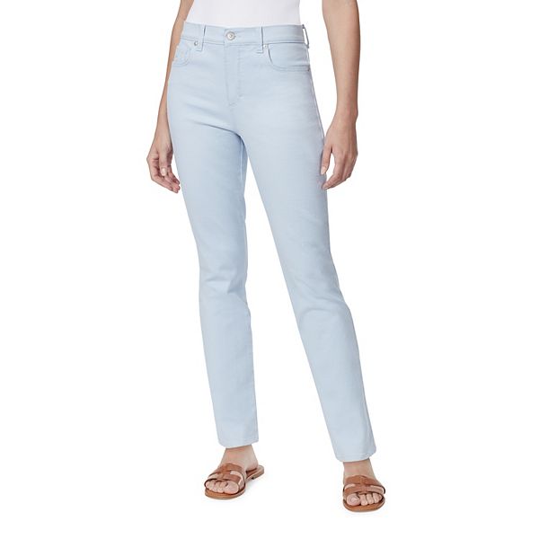 Gloria Vanderbilt Women's Amanda Classic High Rise Tapered Jean, Blue  Breeze, 8 Petite