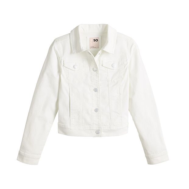 Kohls girls jean on sale jacket