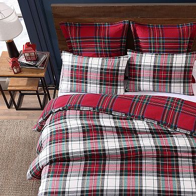 Levtex Home Spencer Plaid Flannel Comforter Set