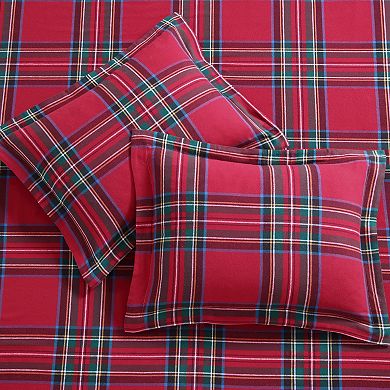 Levtex Home Spencer Plaid Flannel Comforter Set