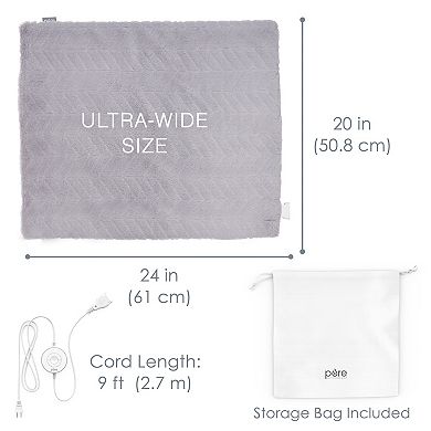 Pure Enrichment PureRadiance Ultra-Wide Luxury Heating Pad