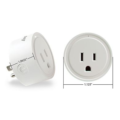 Energizer Smart Wi-Fi 2-Pack 15-Amp In Wall Plugs