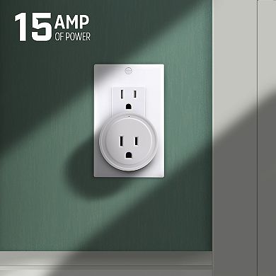 Energizer Smart Wi-Fi 2-Pack 15-Amp In Wall Plugs