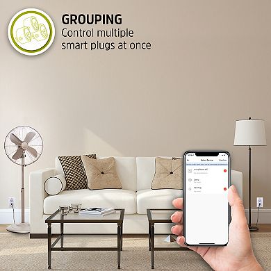 Energizer Smart Wi-Fi 2-Pack 15-Amp In Wall Plugs