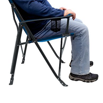 GCI Outdoor Saybrook Blue SunShade Comfort Pro Chair