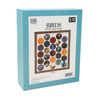 AREYOUGAMECOM Wooden Jigsaw Bird 402 pc Puzzle
