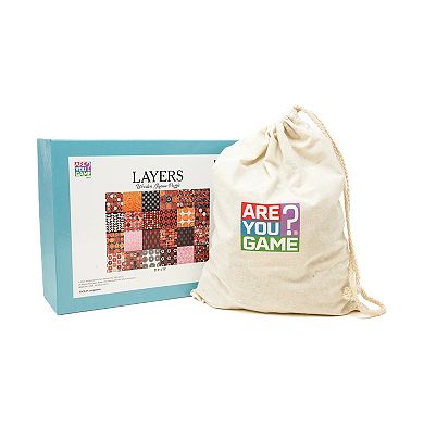 AREYOUGAMECOM 453-Piece Layers Wooden Jigsaw Puzzle